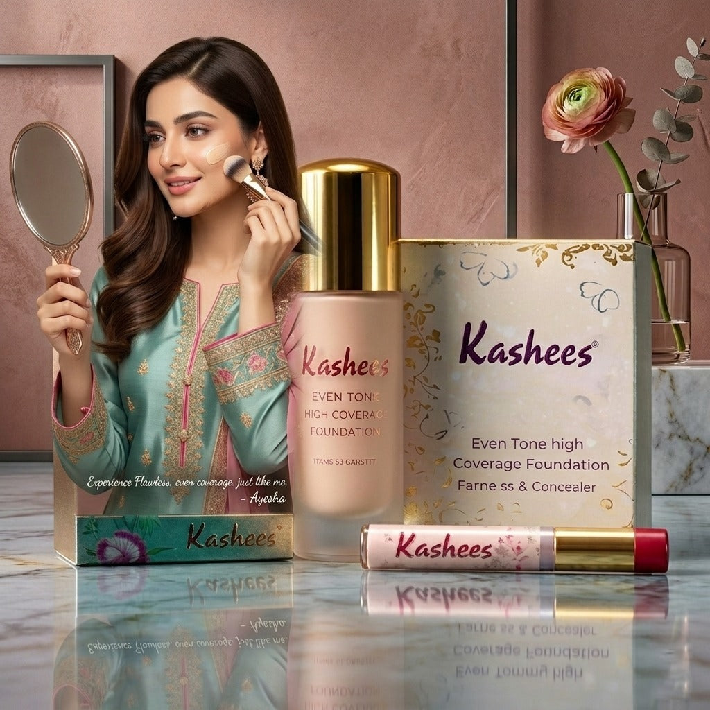 Full Coverage Makeup Kit – Foundation, BB Cream & Concealer BUY ALL 3 ITEMS IN 1 PRICE