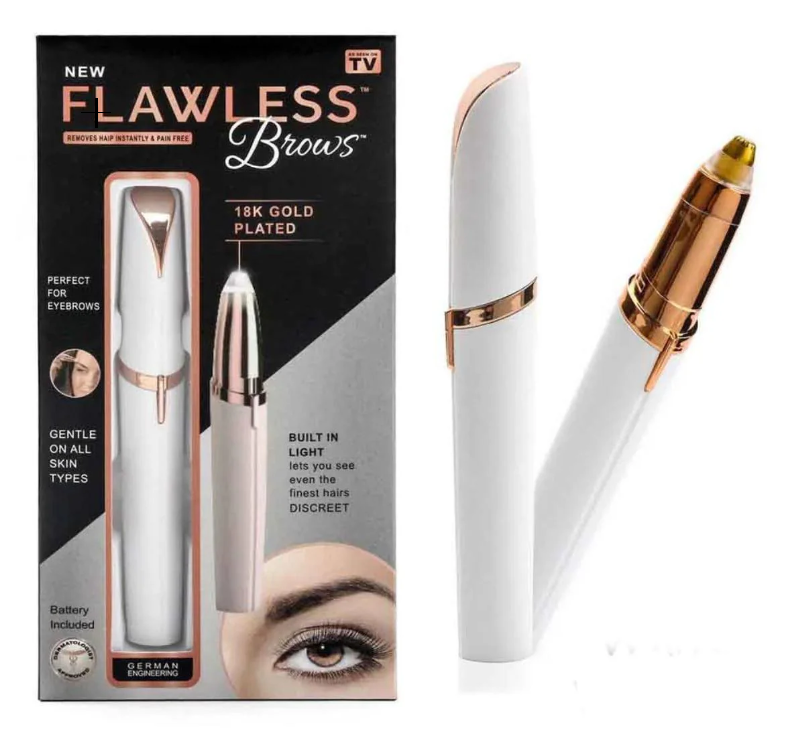 Rechargeable Eyebrow & Facial Hair Trimmer – Flawless Precision Grooming Tool